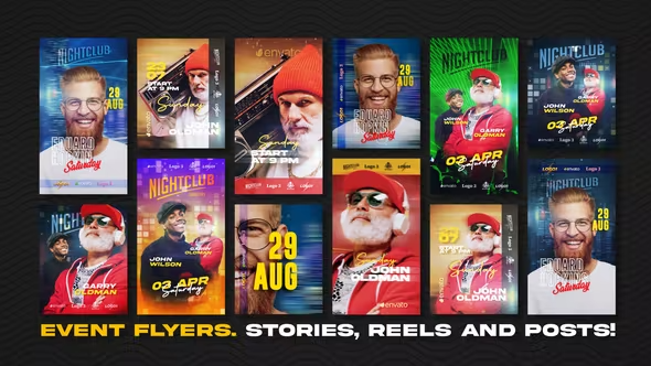 Videohive Event Flyers. Stories, Reels and Posts 4345