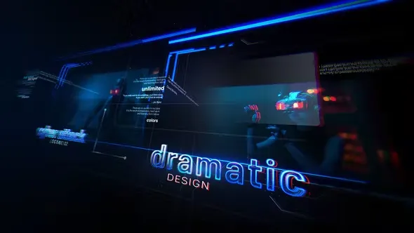 Videohive Glitch Digital Slides 43791012