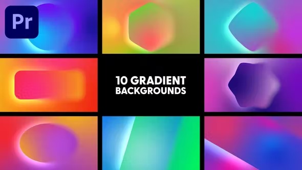 Videohive Gradient Backgrounds 43745500