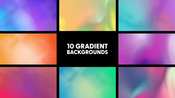 Videohive Gradient Backgrounds 43571108