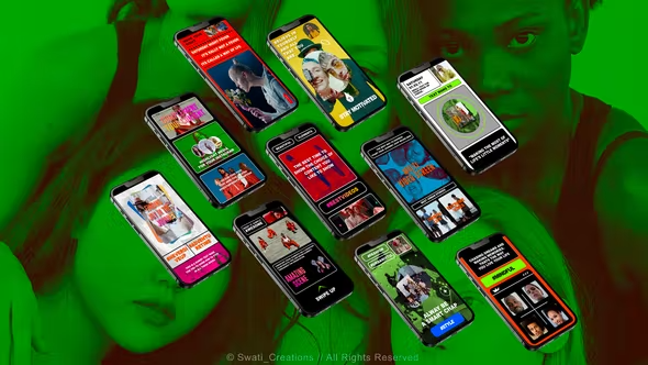 Videohive Instagram Reels Gradient 43387619