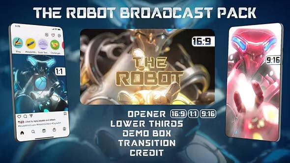 Videohive The Robot Pack 43167235