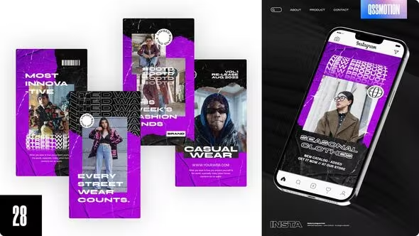 Videohive Urban Streetwear Instagram Stories 43434215