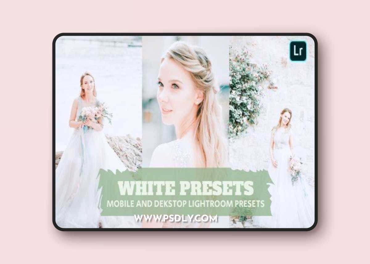 White Presets Lightroom Presets Dekstop and Mobile