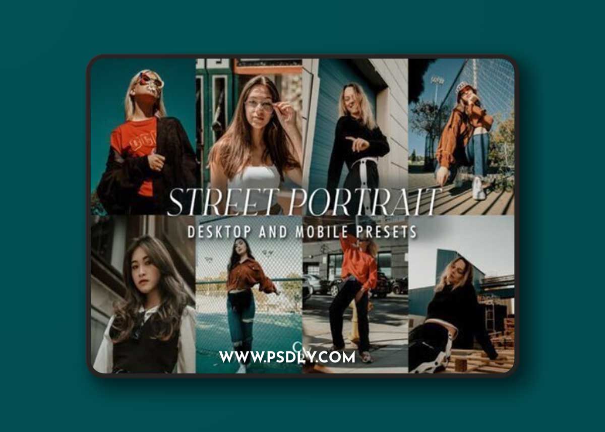 10 Street Portrait Lightroom Presets