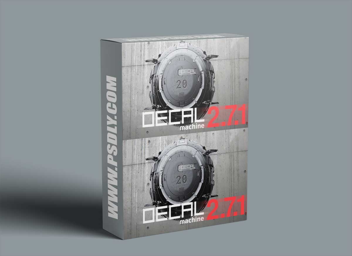 [Blender] DECALmachine v2.7.1