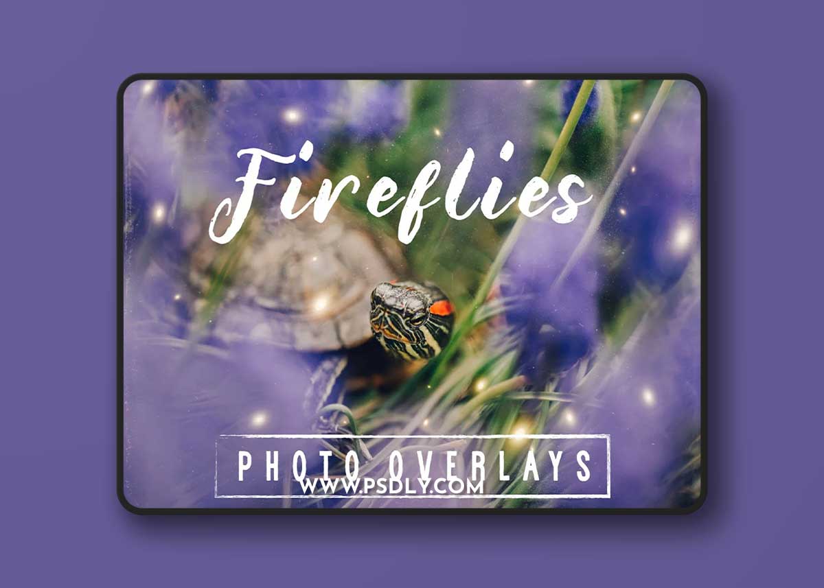 Creativemarket - 30 Dreamy Firefly Photo Overlays 5116254