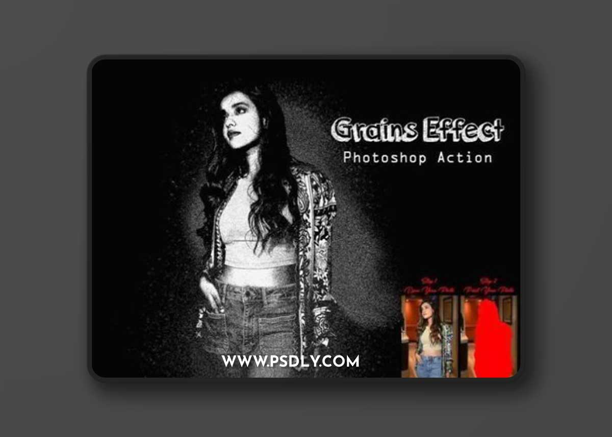 Digital Portrait Paint Photo Effect