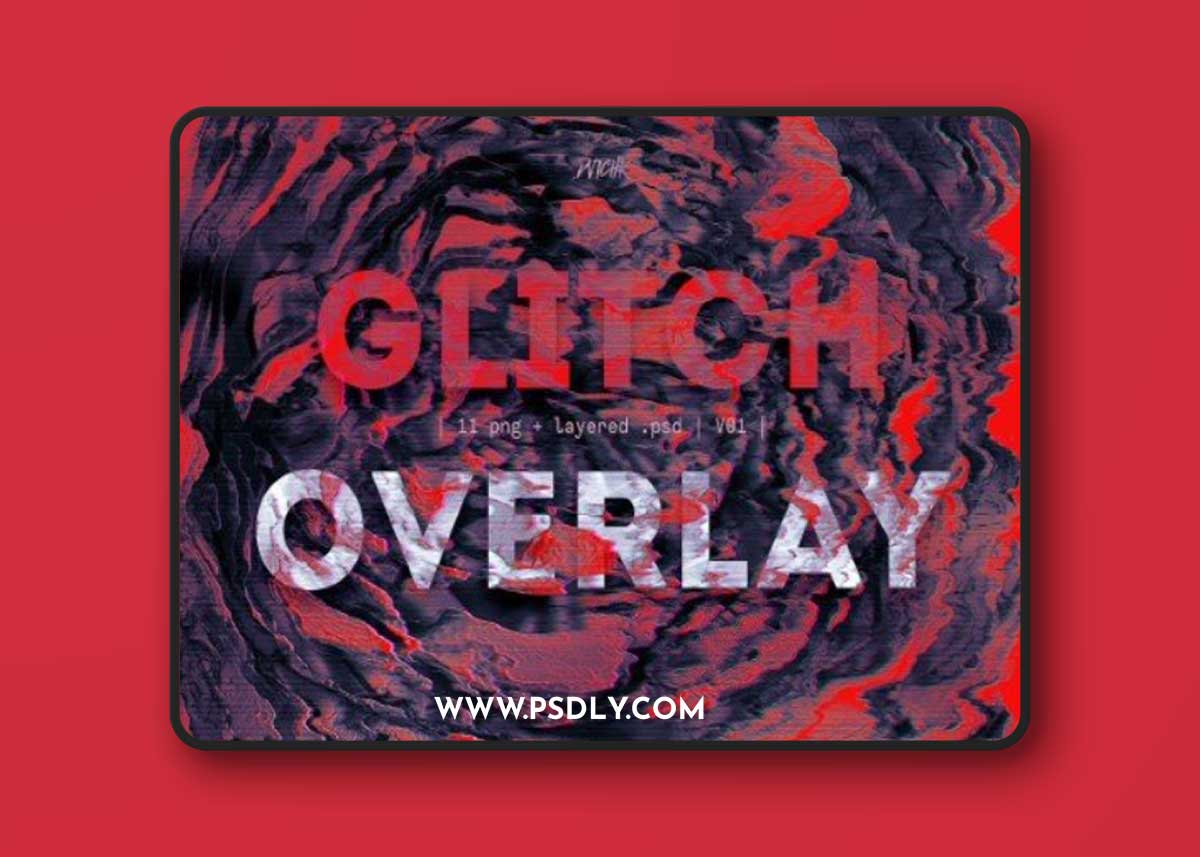 Glitch Overlay V01