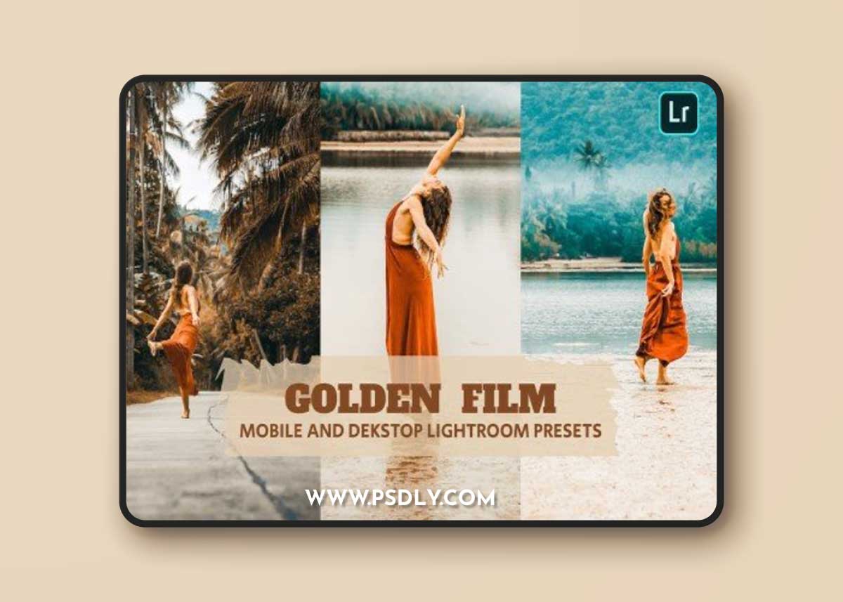 Golden Film Lightroom Presets Dekstop and Mobile