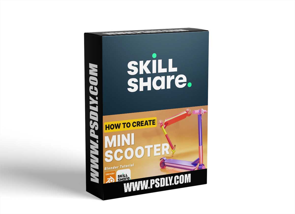 Learn Blender 3D: Create A Mini Scooter