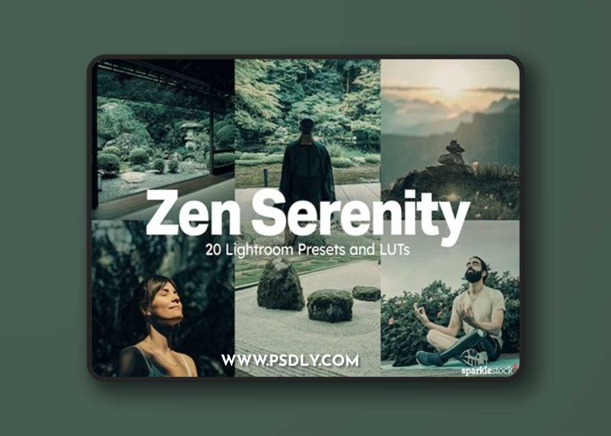 20 Zen Serenity Lightroom Presets and LUTs 7MSVPDC