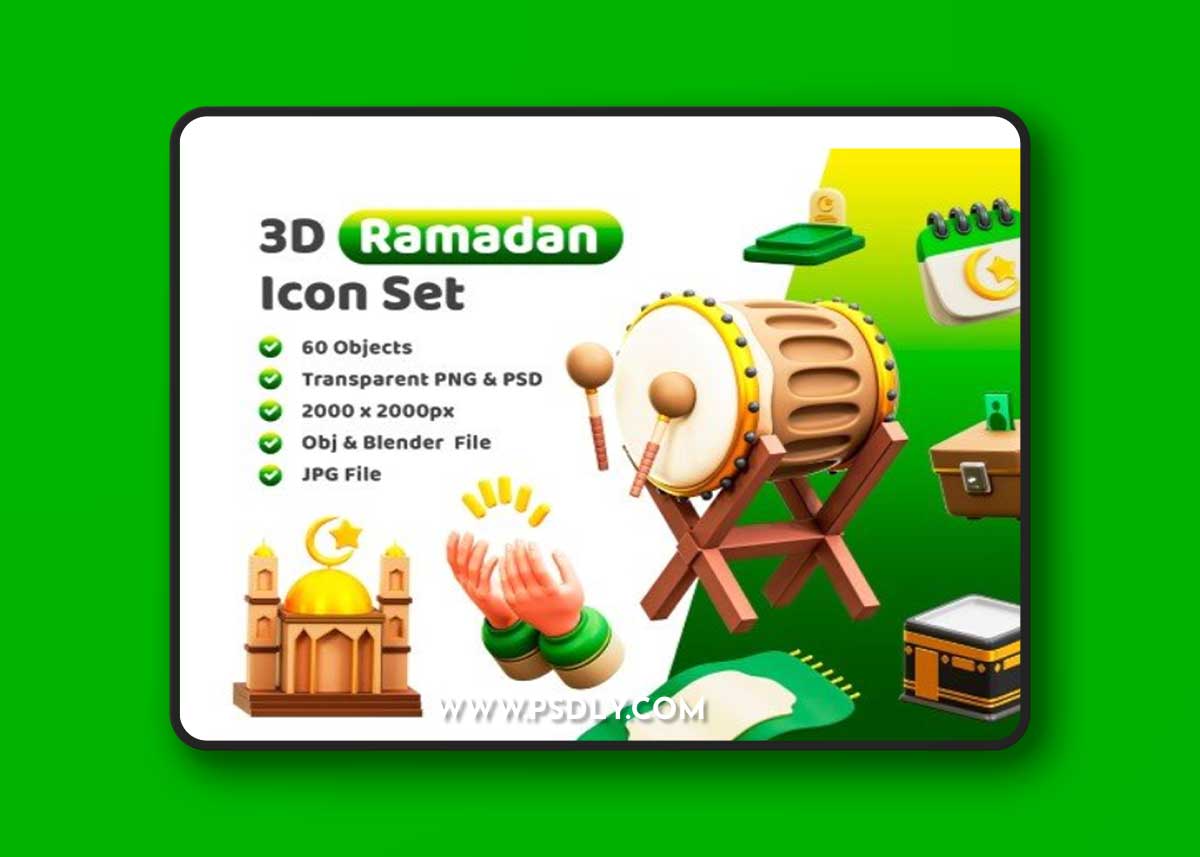 UI8 - 3d Ramadan Icon