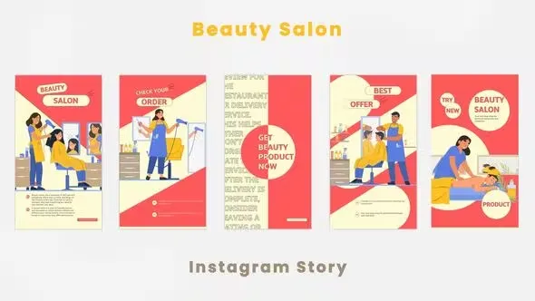 Videohive Beauty Salon Instagram Story 44422085