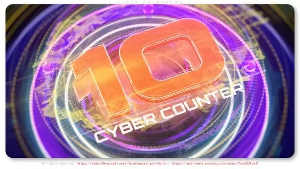 Videohive Cyber Countdown 43857715