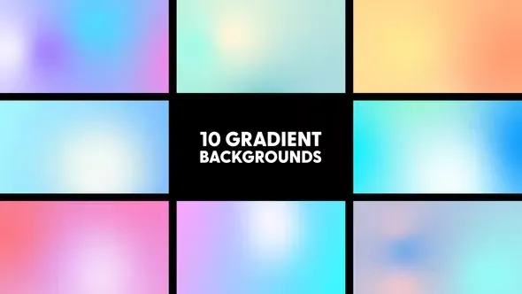 Videohive Gradient Backgrounds 44254337