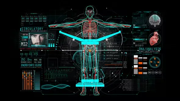 Videohive HUD Info Medical 5 43969532