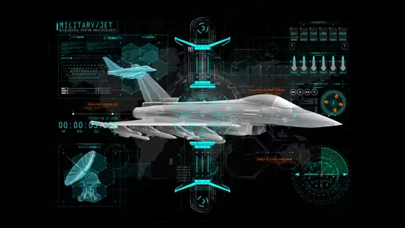 HUD Info Military Fighter