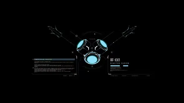 Videohive HUD Reactor Fusion 44588621