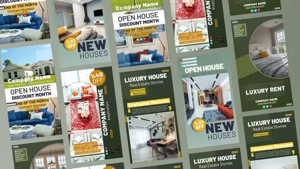 Videohive Listed House Stories 43887575