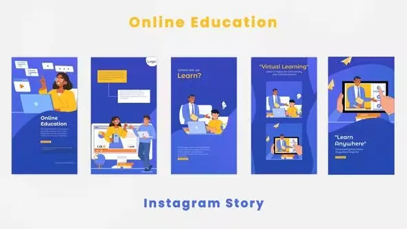 Videohive Online Education Instagram Story 44334597