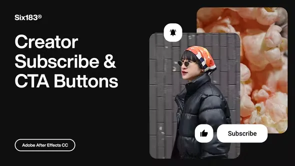 Videohive YouTube Subscribe Button 43823271