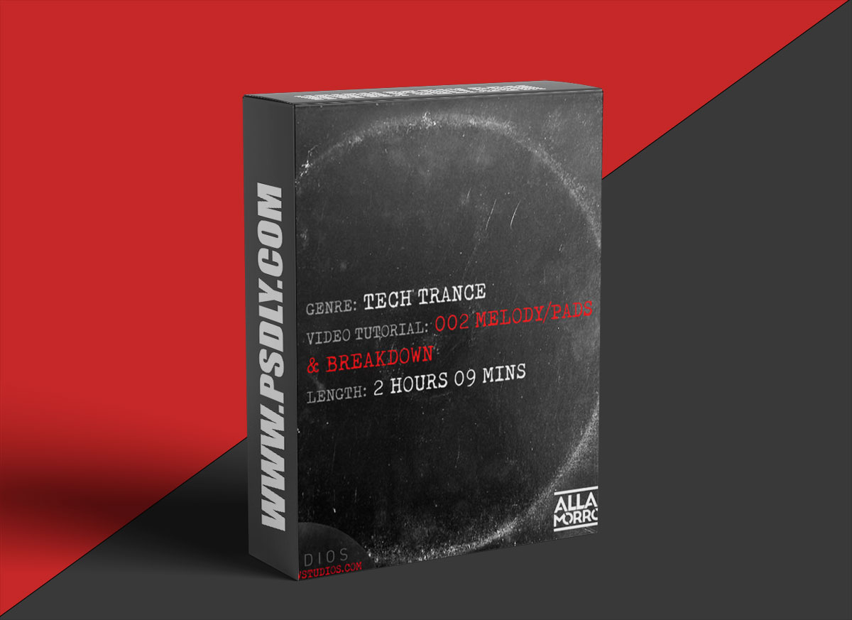 Allan Morrow Tech Trance 002 Melody Pads and Breakdown