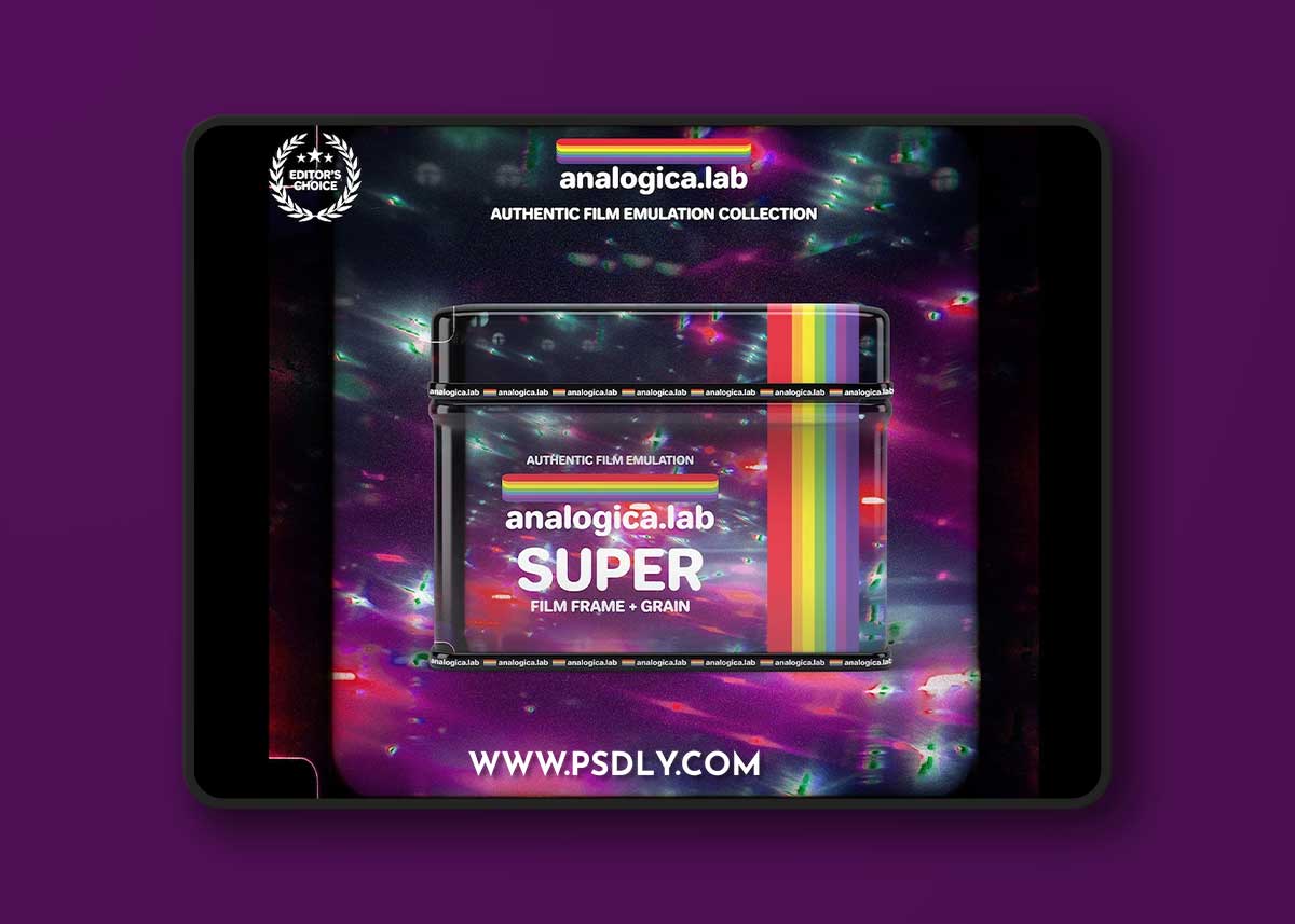 Analogica Lab SUPER FILM FRAME + GRAIN