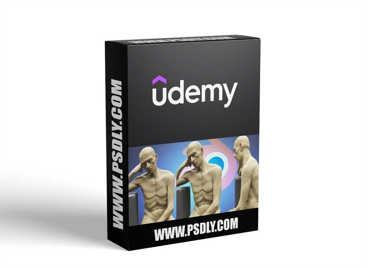 Anatomy Masterclass in Blender: Learn Male Human Anatomy