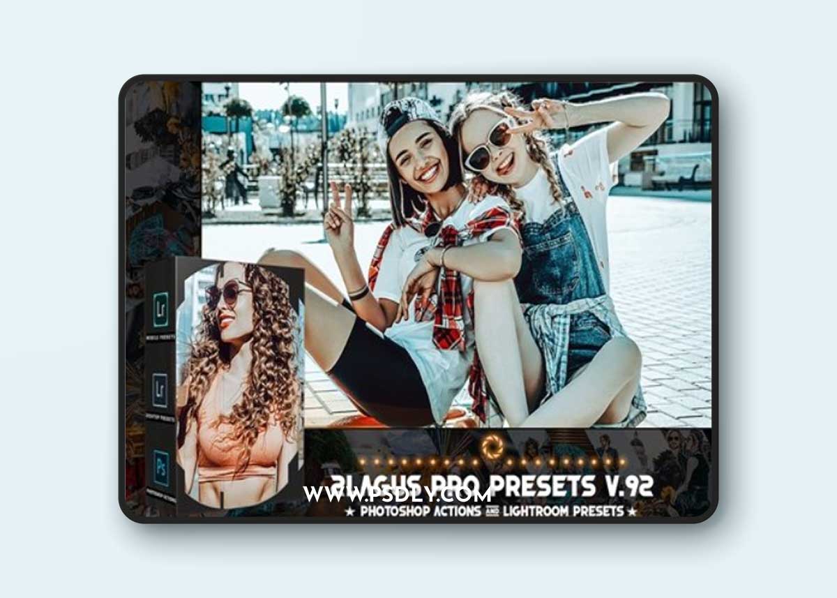 PRO Presets - V 92 - Photoshop & Lightroom RPTRW6D