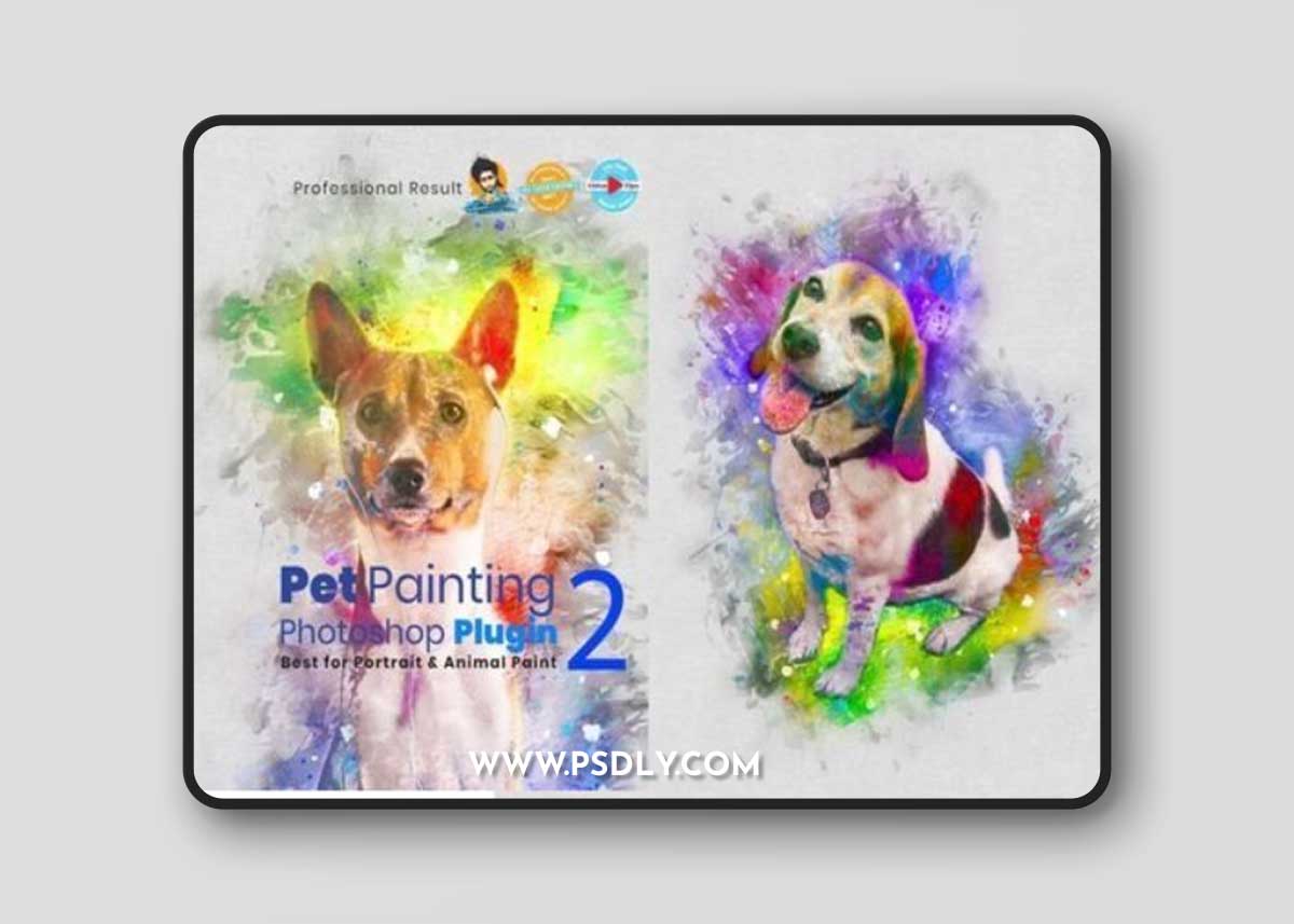Pet Watercolor Art Plugin 2