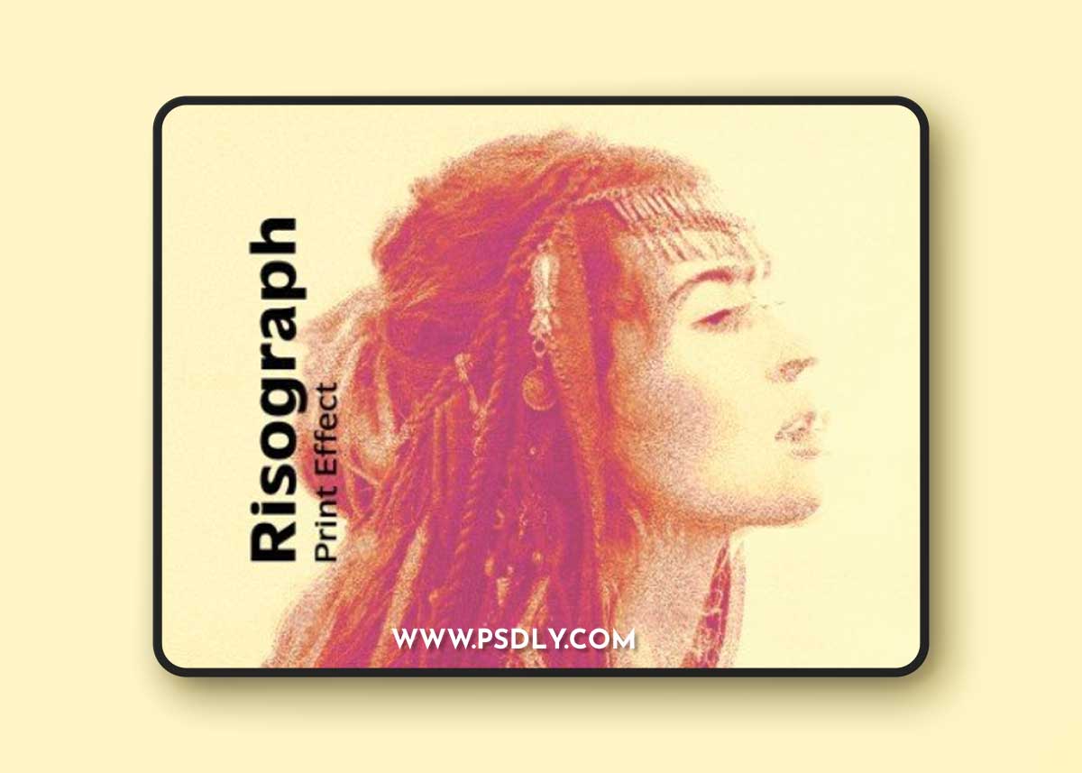 Risograph Print Effect 564966352