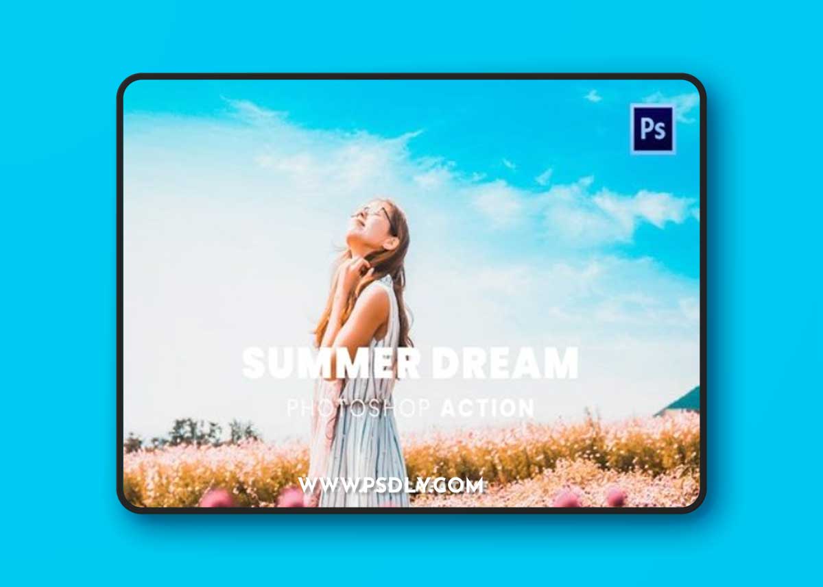 Summer Dream Part 2 Photoshop Action 98FR8VJ