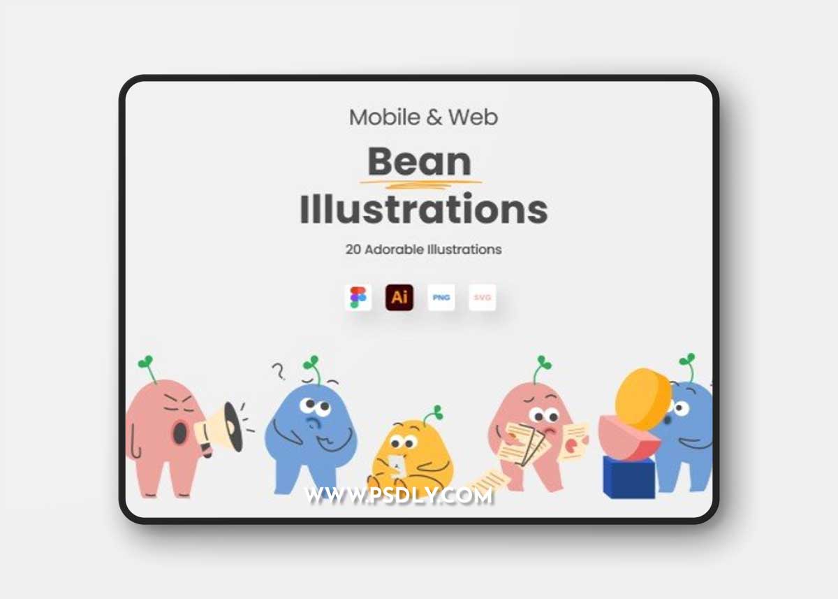 UI8 - Bean Illustrations