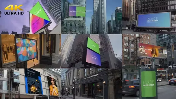 Videohive City Advertising Mockups 25782377