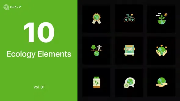 Videohive Ecology Elements Vol. 01 45094643