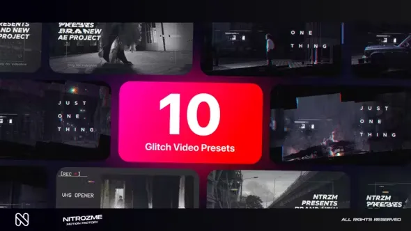 Videohive Glitch Typography Vol. 02 44892710