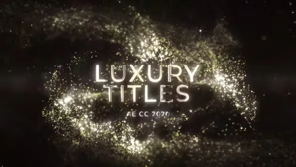 Videohive Gold Luxury Titles 45221486