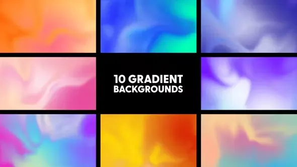 Videohive Gradient Backgrounds 44827676