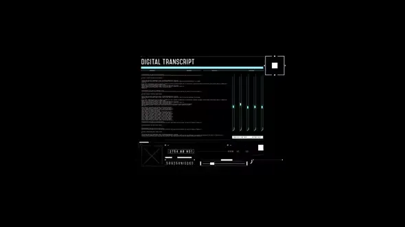Videohive HUD Digital Transcription 2 44794278