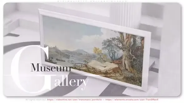 Videohive Minimalistic Gallery Museum 45204119
