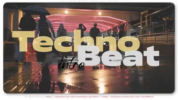 Videohive Techno Beat Advertising 44941417