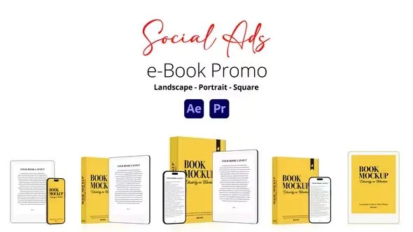 Videohive e-Book Promo Social Ads 45176647