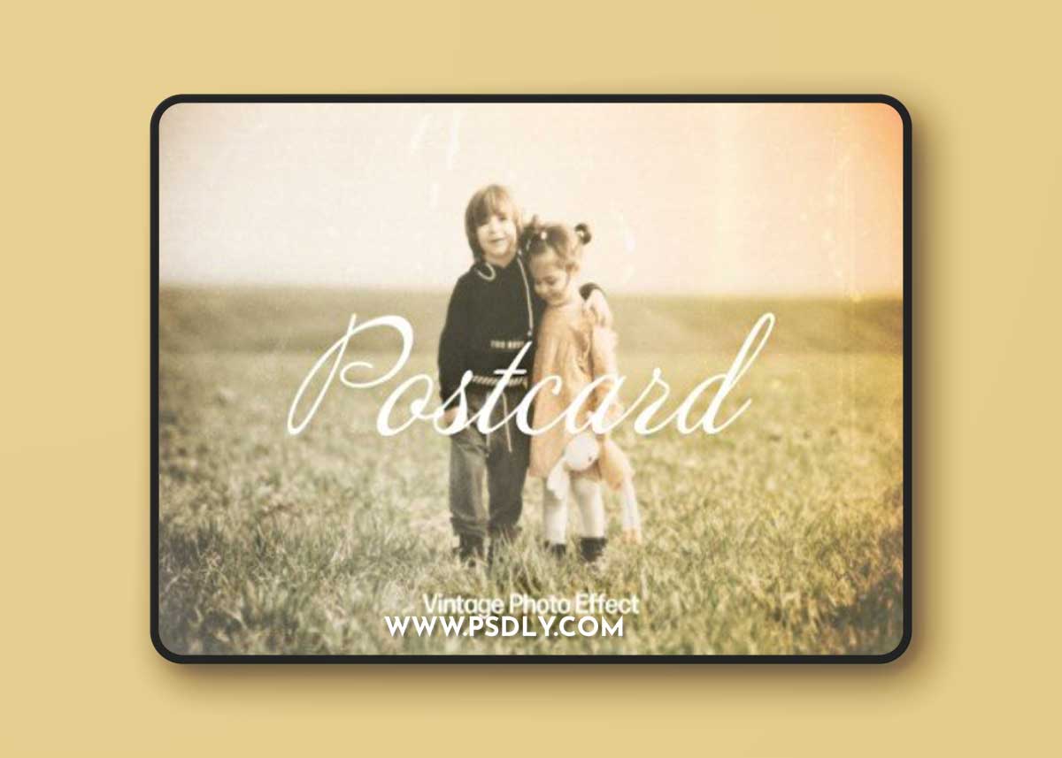 Vintage Portrait Photo Effect 564247180