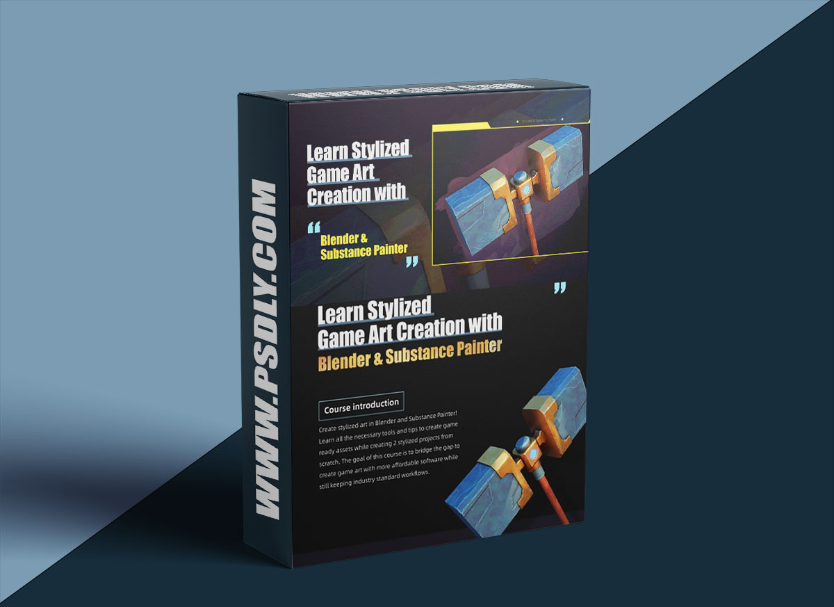 Wingfox – Learn Stylized Game Art Creation with Blender & Substance Painter