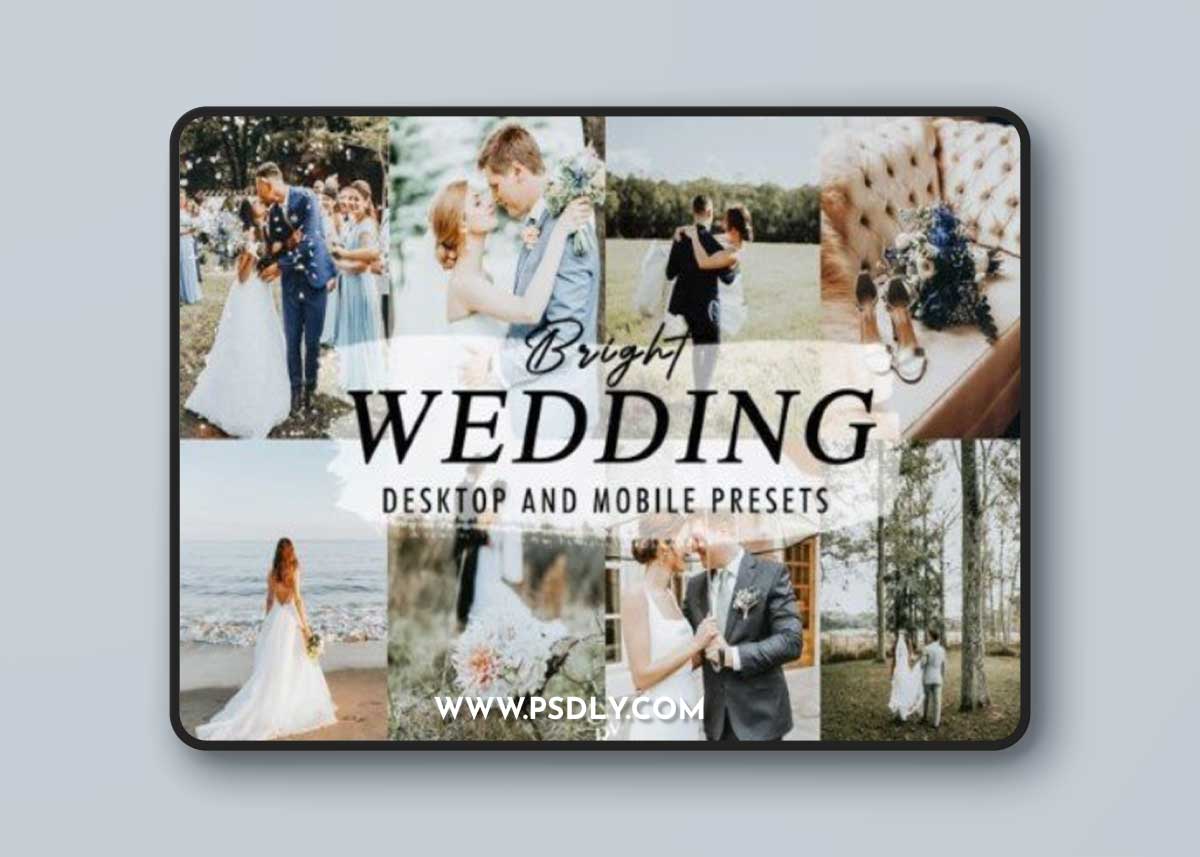 10 Natural Wedding Lightroom Presets