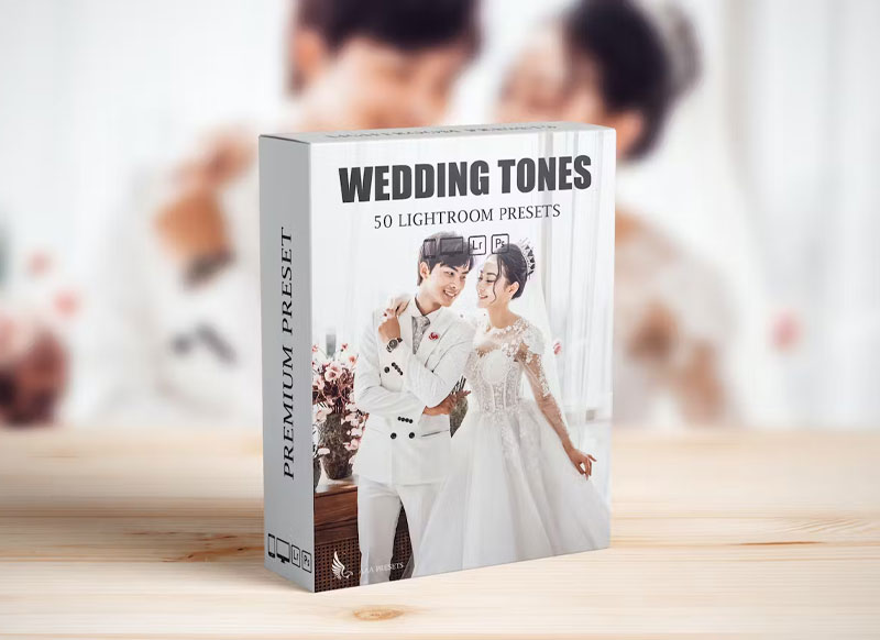 50 Wedding Preset Pack for Lightroom and Photoshop