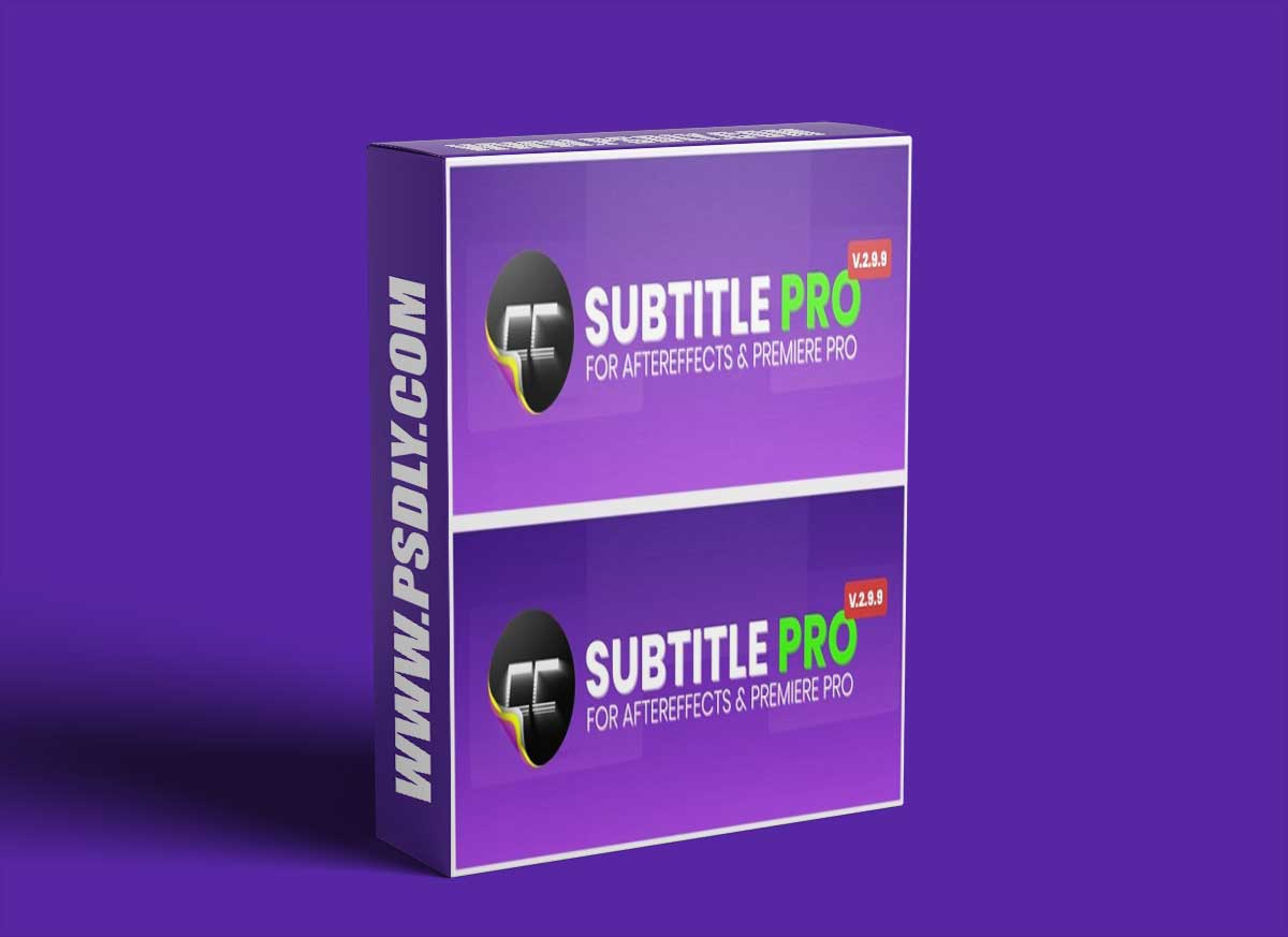 Aescripts Subtitle Pro v2.9.7 Win/Mac