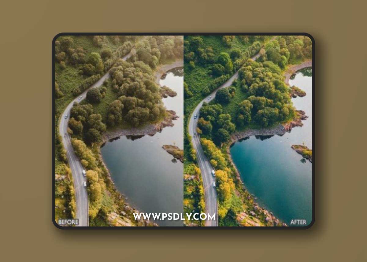 Cinematic Landscape Nature Lightroom Presets Pack