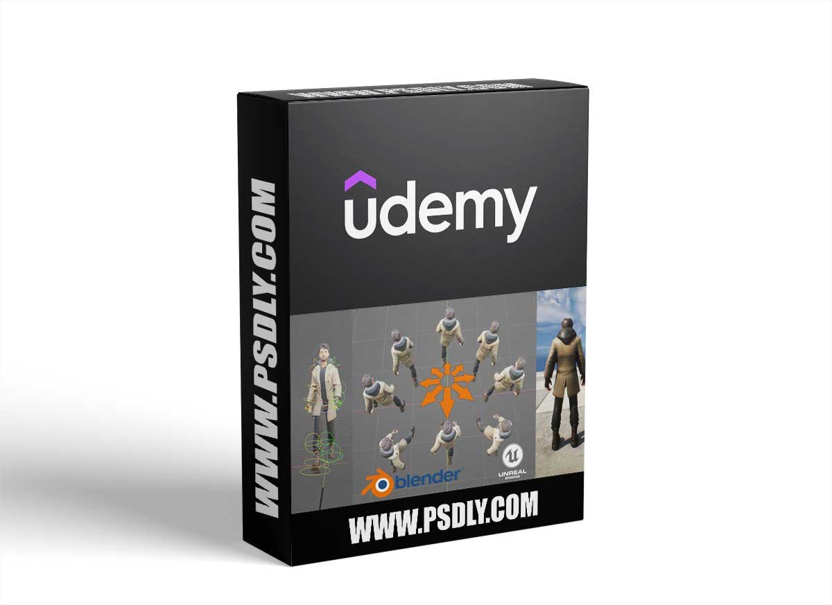 Complete game animators pipeline from Blender to engine